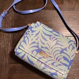 Cute blue Kate spade cross body bag